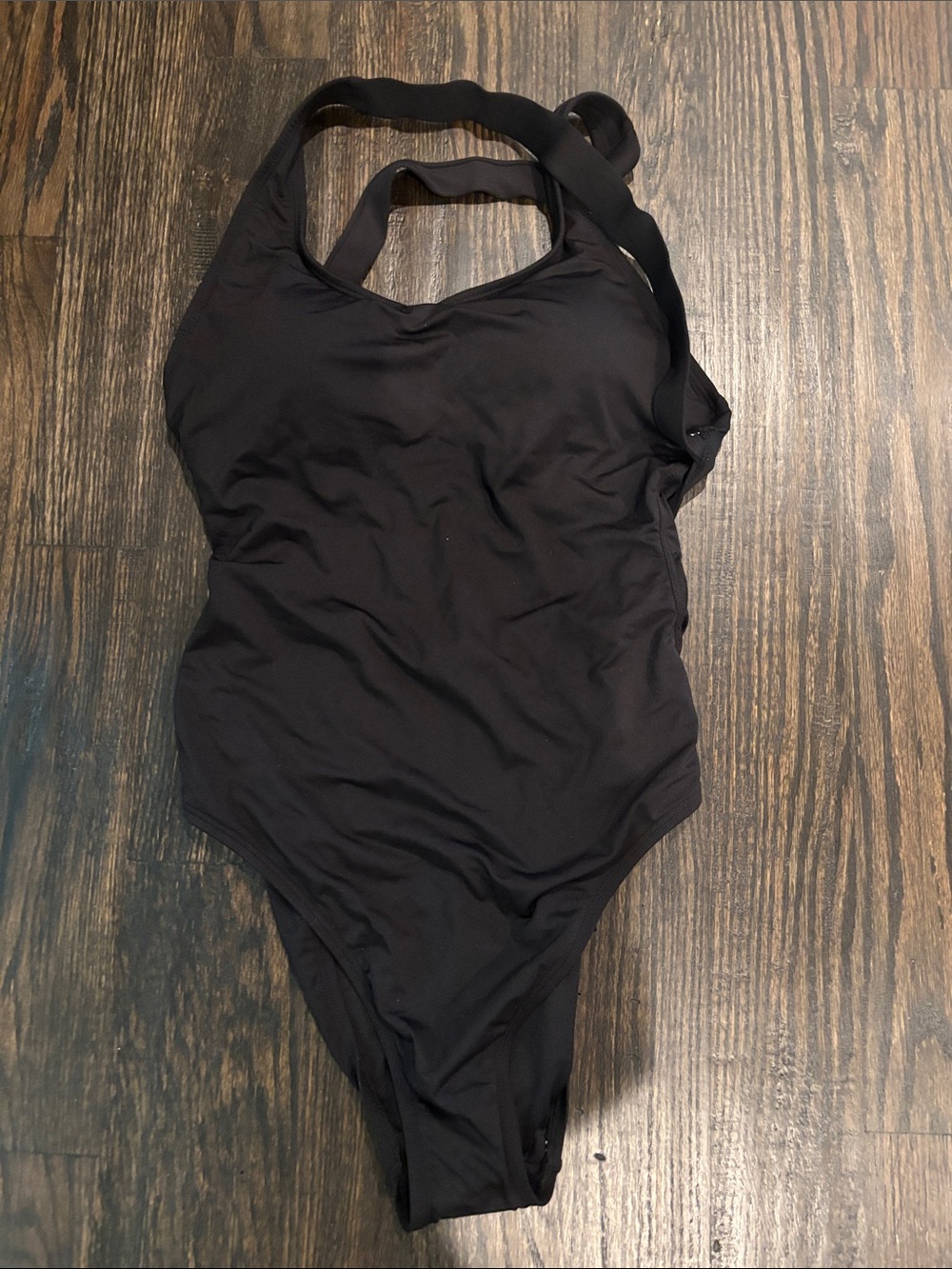 Black Women's One-Piece Swimsuit